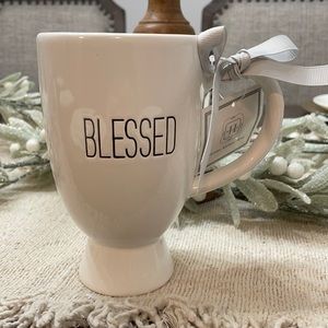 Modern southern home Belk BLESSED. coffee cup.  New with tags.